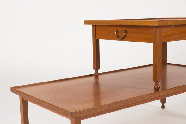 Mahogany Side Table by Josef Frank for Svenskt Tenn, 1950s-NL-980084