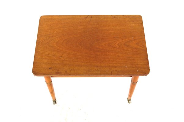 Mahogany Side Table, Sweden, 1950s-GEK-1783636