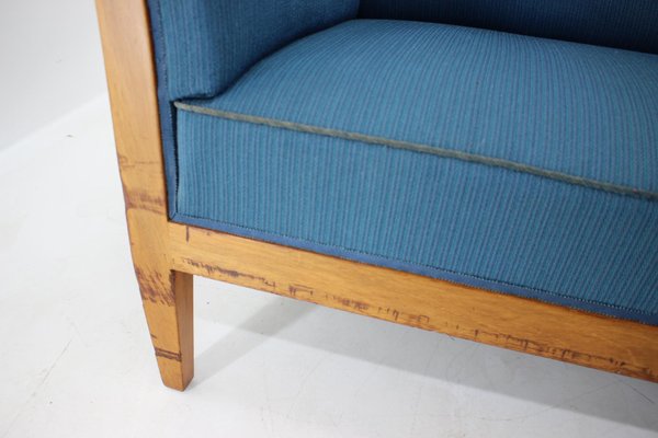 Mahogany Three-Seat Sofa Frits Henningsen, 1940s, Denmark-TZ-937735