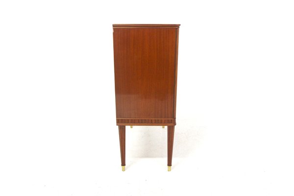 Mahogany Vinyl Radio Cabinet Luxor Radio Aktiebolag, Sweden, 1950s-GEK-2022920