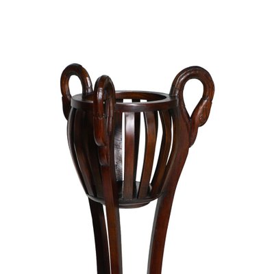 Mahogany Wood Planters by Jacques Gruber, 1920s, Set of 2-NJV-820209