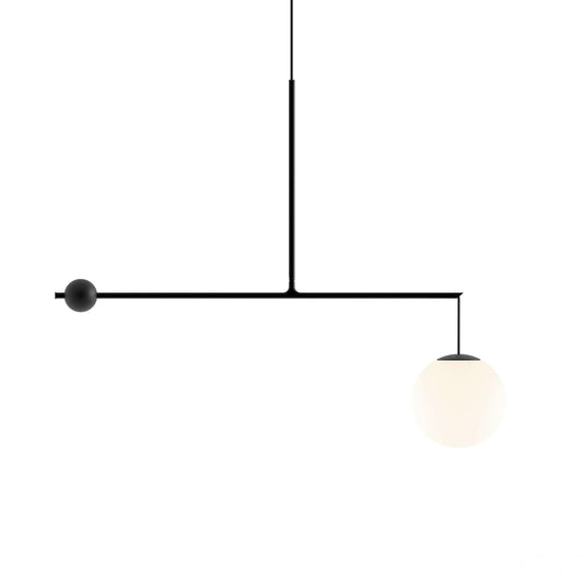 Malamata Pendant Lamp Ø22 by Luceplan #Matt Black
