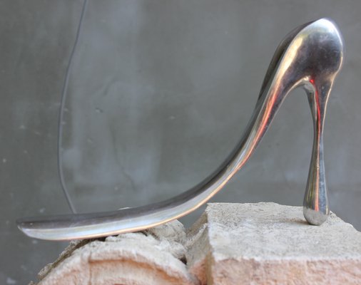 Manolo Blahnik Shoe Horn in Cast Aluminum, 2000s-UWJ-1768514