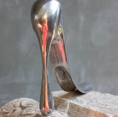 Manolo Blahnik Shoe Horn in Cast Aluminum, 2000s-UWJ-1768514