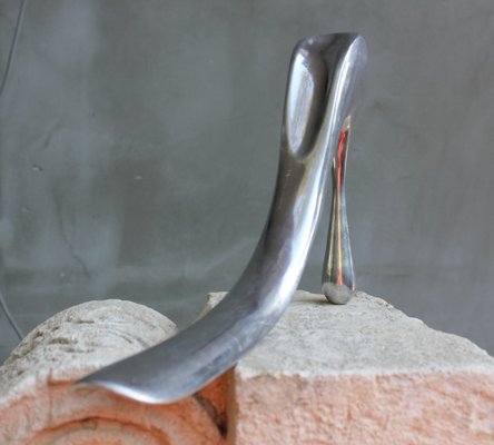 Manolo Blahnik Shoe Horn in Cast Aluminum, 2000s-UWJ-1768514