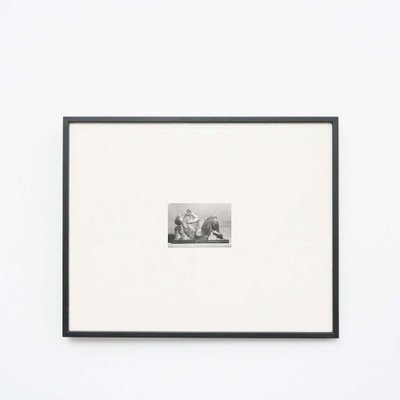 Manolo Hugue, Archive Image of Sculpture, 1960, Photograph, Framed-WM-1403704