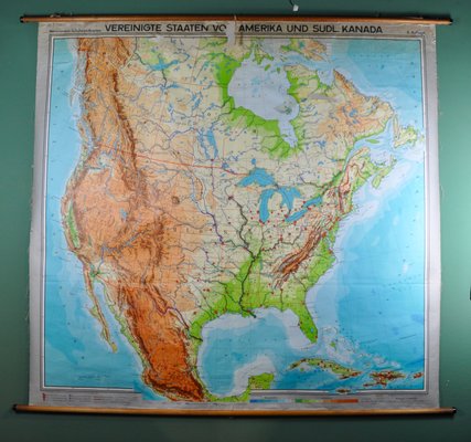 Map of United States by Georg Westermann, 1966-ROJ-604213