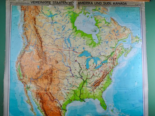 Map of United States by Georg Westermann, 1966-ROJ-604213