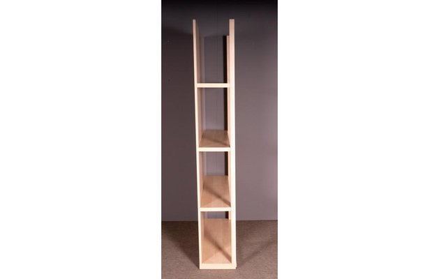 Maple Wood Bookcase with 4 Shelves-SRP-1732799