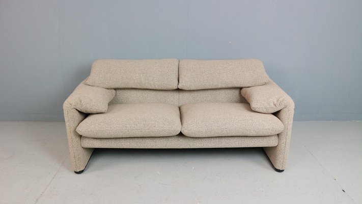 Maralunga 2-Seater Sofa by Vico Magistretti for Cassina, 1970-DT-2026214