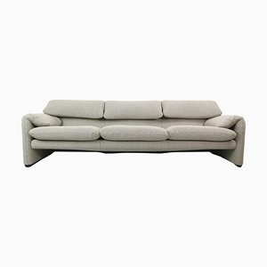 Maralunga 3-Seater Sofa by Vico Magistretti for Cassina, 1970s-DT-2026233