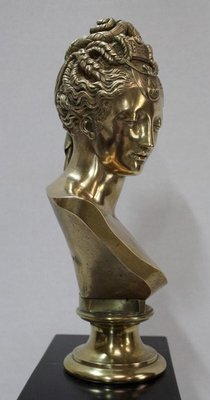 Marble and Bronze Bust of Diane De Poitiers by J. Goujon-RVK-1081487