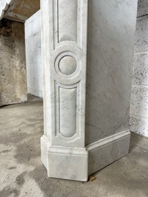 Marble Chimney Mantel, 1890s-AXR-1747016