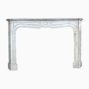 Marble Chimney Mantel, 1890s-AXR-1747016