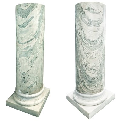 Marble Columns, Italy, Late 19th Century, Set of 2-ZCI-1378899