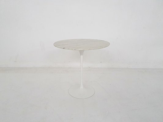 Marble Round Side Table by Eero Saarinen for Knoll International, 1960s-ZO-2026361