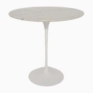 Marble Round Side Table by Eero Saarinen for Knoll International, 1960s-ZO-2026361