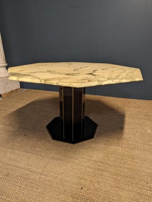 Marble Top Table with Base by Eric Maville-HLV-1789571