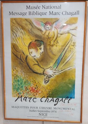 Marc Chagall, Angel of Judgment, 1974, Lithographic Poster-KHH-1202502