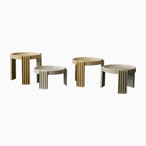 Marema Coffee Tables by Gianfranco Frattini for Cassina, Set of 4-OQD-1347989