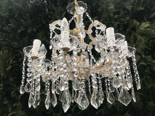 Maria Teresa Cut Crystal Chandelier, 1970s-WQQ-1155135