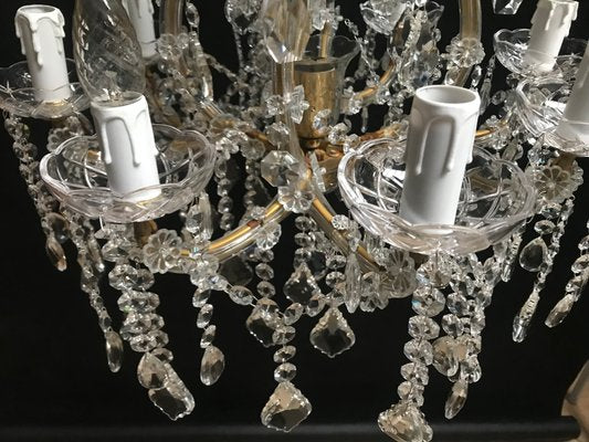 Maria Teresa Cut Crystal Chandelier, 1970s-WQQ-1155135