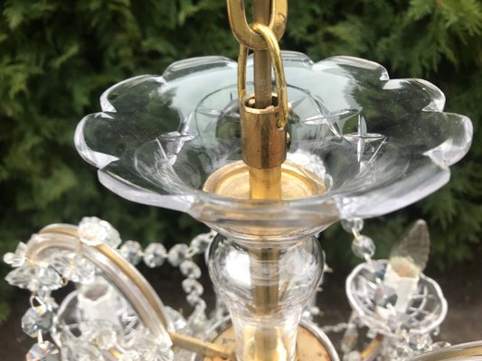 Maria Teresa Cut Crystal Chandelier, 1970s-WQQ-1155135