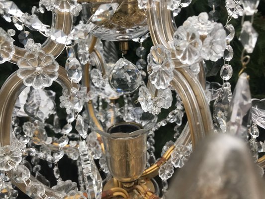 Maria Teresa Cut Crystal Chandelier, 1970s-WQQ-1155135