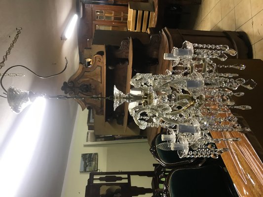 Maria Teresa Cut Crystal Chandelier, 1970s-WQQ-1155135