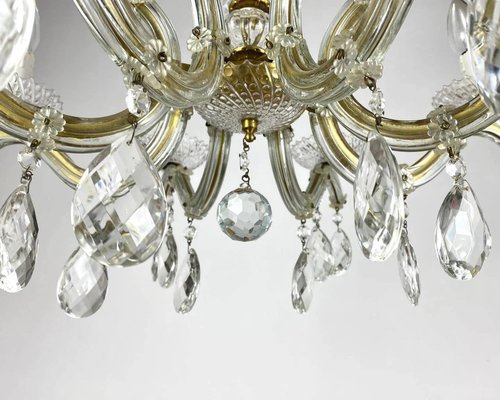 Maria Theresa Crystal Chandelier, 1970s-GYX-1357505