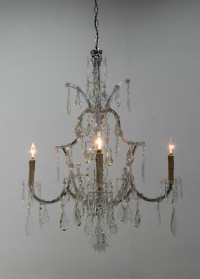 Maria Theresa Crystal Chandelier, Austria, 1900s-TZ-1346166