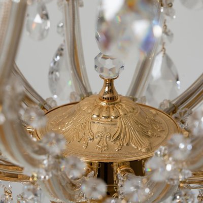 Maria Theresa Gold-Plated Swarovski Chandelier, 1950-VDW-1395271