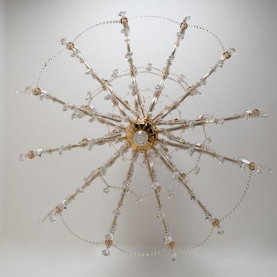 Maria Theresa Gold-Plated Swarovski Chandelier, 1950-VDW-1395271