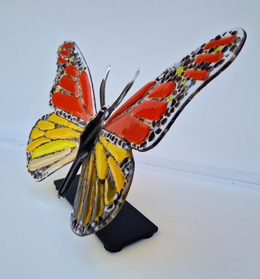 Marijke & Joop Berendsen, Monarch Butterfly, 2024, Glass-QAI-2035857