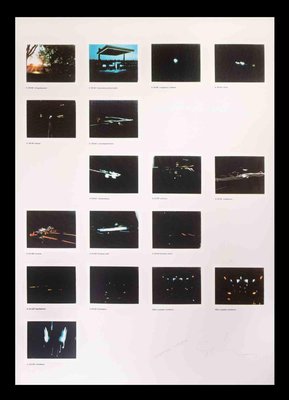 Mario Schifano, Night Driver, Original Photolithograph, 1970-ZCI-1343906