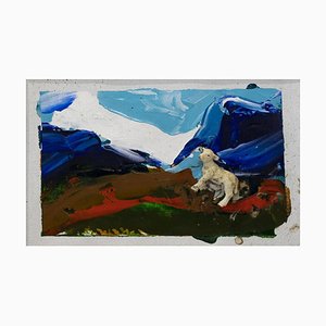 Mario Schifano, Untitled, Lamb, Mixed Media, 1995-ZCI-1775820