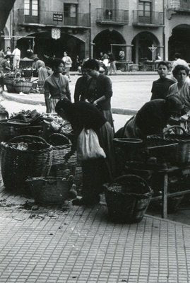 Marketplace, Vic, Spain, 1955-DYV-701062