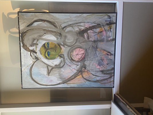 Marloff, Woman's Portrait, 1968, Painting-TEP-1720315