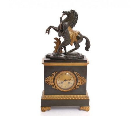 Marly Horses Mantel Clock-WMV-1127086