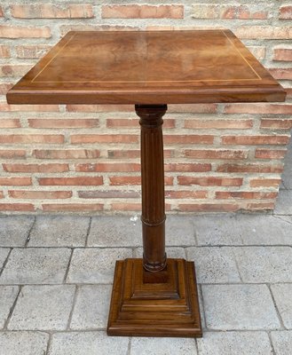 Marquetry Side Table, 1940s-NOU-767272