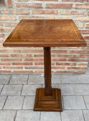 Marquetry Side Table, 1940s-NOU-767272