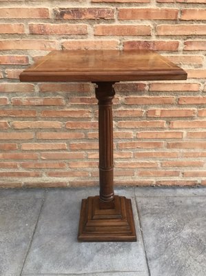 Marquetry Side Table, 1940s-NOU-767272