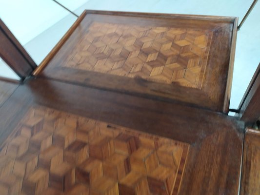 Marquetry Tea Table-EAD-1066955