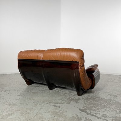 Marsala Sofa in Leather by Michel Ducaroy for Ligne Roset, 1970s-RKX-1413740