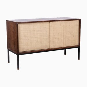 Martin Visser. Sideboard in Wenge and Raffia. 1970s-CEJ-2026346