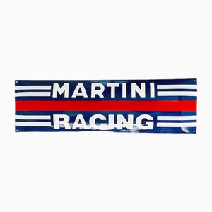 Martini Racing Enamel Advertising Sign Garage, 1990s-BMU-2002213