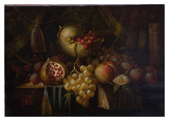 Massimo Reggiani, Italian Still Life, 2005, Oil on Canvas, Framed-YUW-1297498