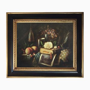 Massimo Reggiani, Italian Still Life, 2005, Oil on Canvas, Framed-YUW-1297500