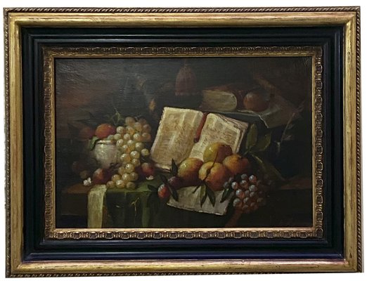 Massimo Reggiani, Italian Still Life, 2007, Oil on Canvas, Framed-YUW-1297496