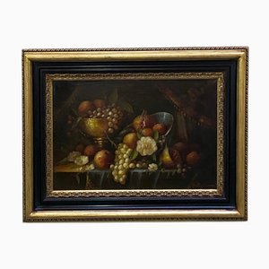 Massimo Reggiani, Italian Still Life, 2007, Oil on Canvas, Framed-YUW-1297492